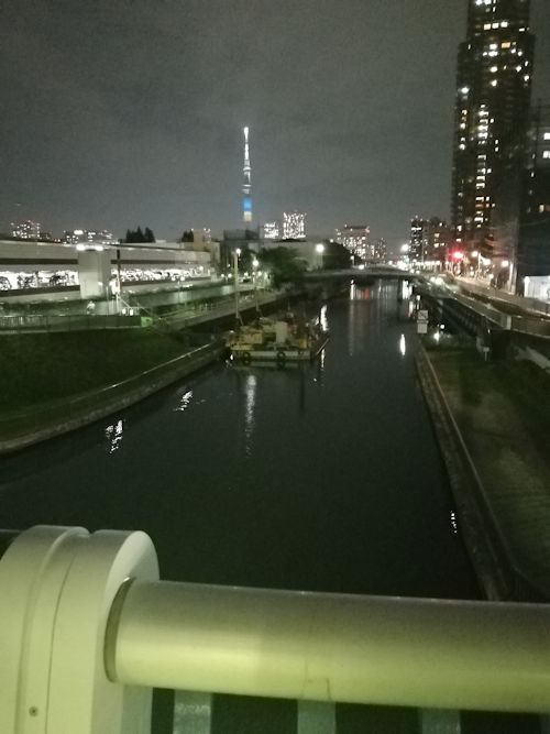 東京　ひとりになれる場所　小名木川