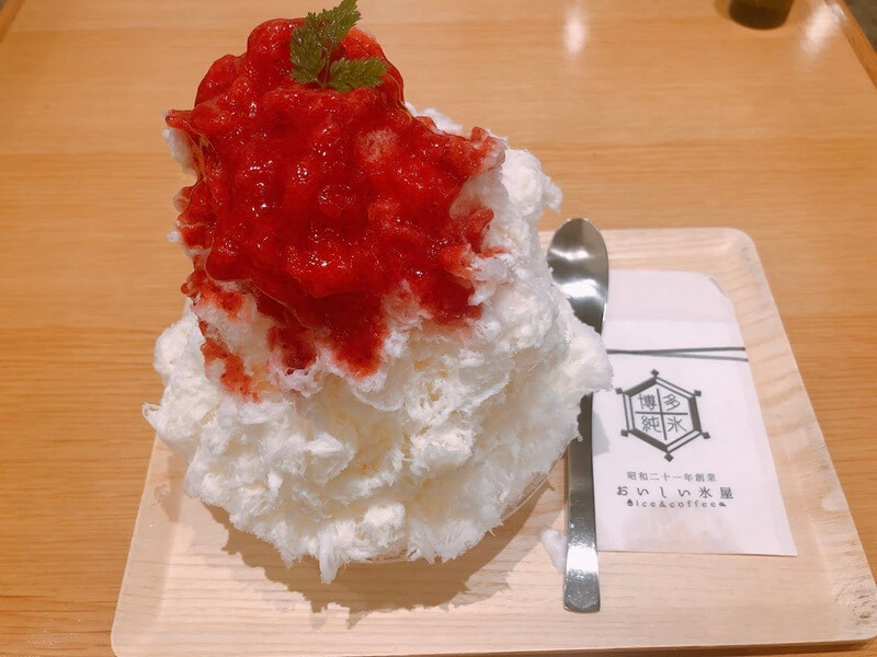 福岡 ひとりカフェ おいしい氷屋