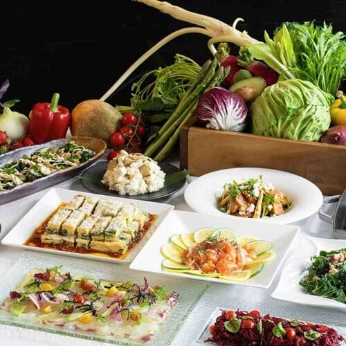 京都　ひとりランチビュッフェ　fine dining 山科