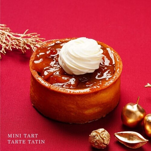 ひとりクリスマス クリぼっち クリスマスケーキ 一人用 お取り寄せ 通販 【Xmas限定ピック付&クリーム添え】グルテンフリーフルーツタルト◆【ミニタルト2個セット】長野県産いちご・タルトタタン