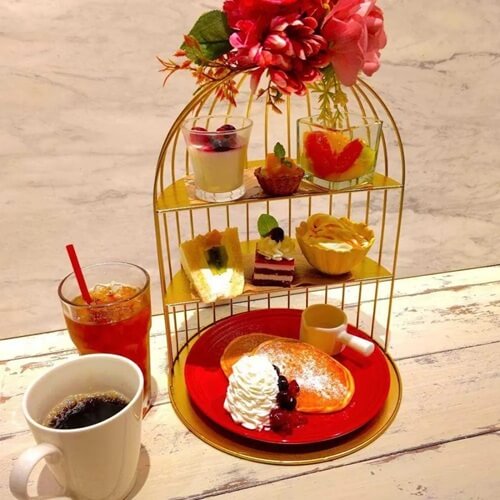 大阪　ひとりアフタヌーンティー　安い　3000円以下　メルカパーラー ルクア大阪店