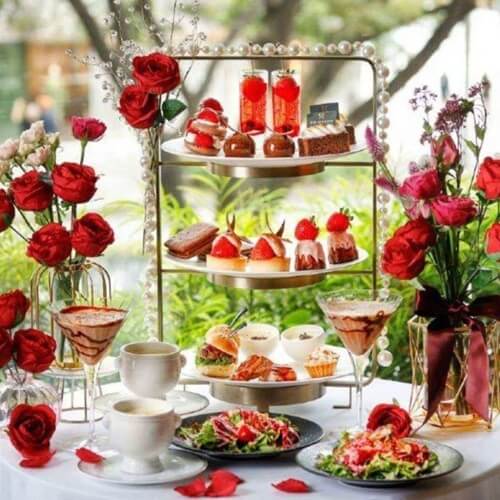 東京　ひとりアフタヌーンティー　ヌン活　TAVERN by the green