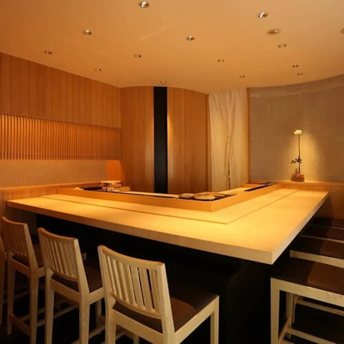 東京　ひとり　寿司　代官山 鮨 たけうち