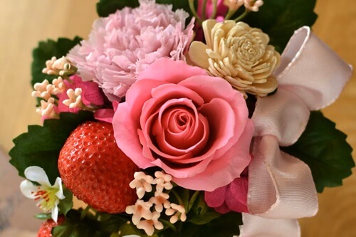 一人趣味 フラワーアレンジメント 【東京・日本橋・プリザーブドフラワー】美しさ持続する、夢のお花。プリザードフラワー・お花ポットコース